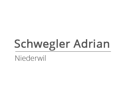 Schwegler Adrian Niederwil
